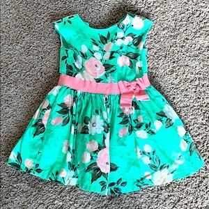 Toddler Girls Floral Dress